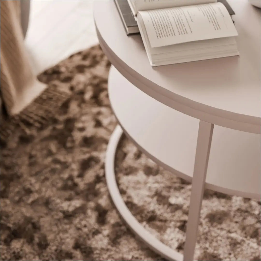 Kavos staliukas SI1922 - €140 Save 50% 100-200, __label:Pristatymas 1-2 d.d., color-kremas, kavos-staliukai,