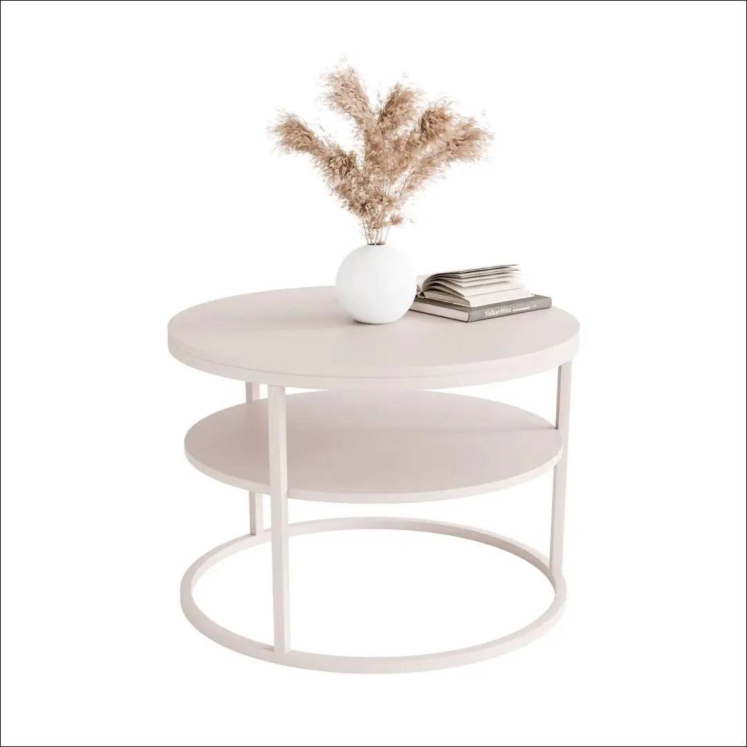 Kavos staliukas SI1922 - €140 Save 50% 100-200, __label:Pristatymas 1-2 d.d., color-kremas, kavos-staliukai,