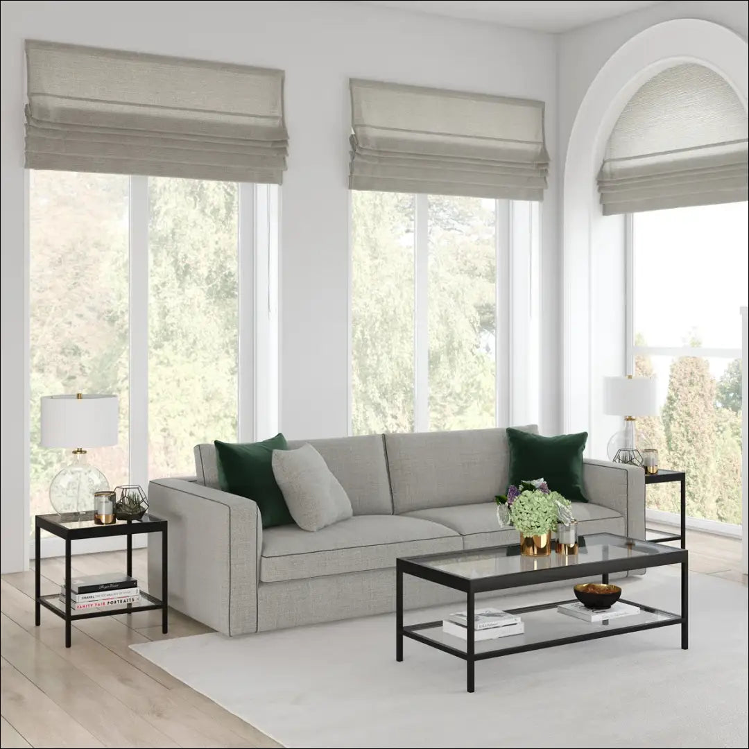 Kavos staliukas SI1945 - €99 Save 50% 50-100, __label:Pristatymas 1-2 d.d., color-auksine, color-juoda, kavos-staliukai