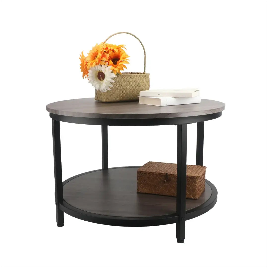 Kavos staliukas SI1967 - €63 Save 50% 50-100, __label:Pristatymas 1-2 d.d., color-juoda, color-ruda, kavos-staliukai