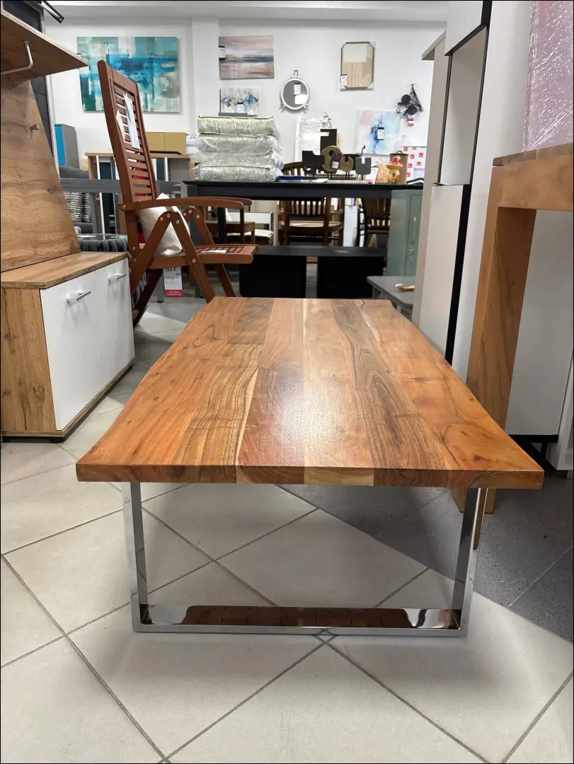 Kavos staliukas SI1994 - €115 Save 50% 100-200, __label:Pristatymas 1-2 d.d., color-ruda, color-sidabrine,