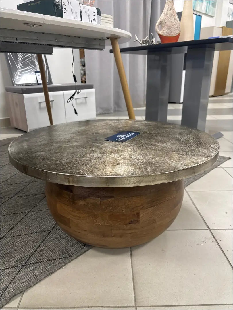 Kavos staliukas SI2000 - €140 Save 50% 100-200, __label:Pristatymas 1-2 d.d., color-ruda, color-sidabrine,