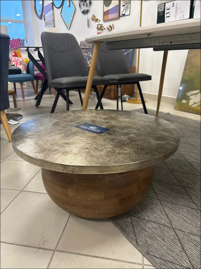 Kavos staliukas SI2000 - €140 Save 50% 100-200, __label:Pristatymas 1-2 d.d., color-ruda, color-sidabrine,