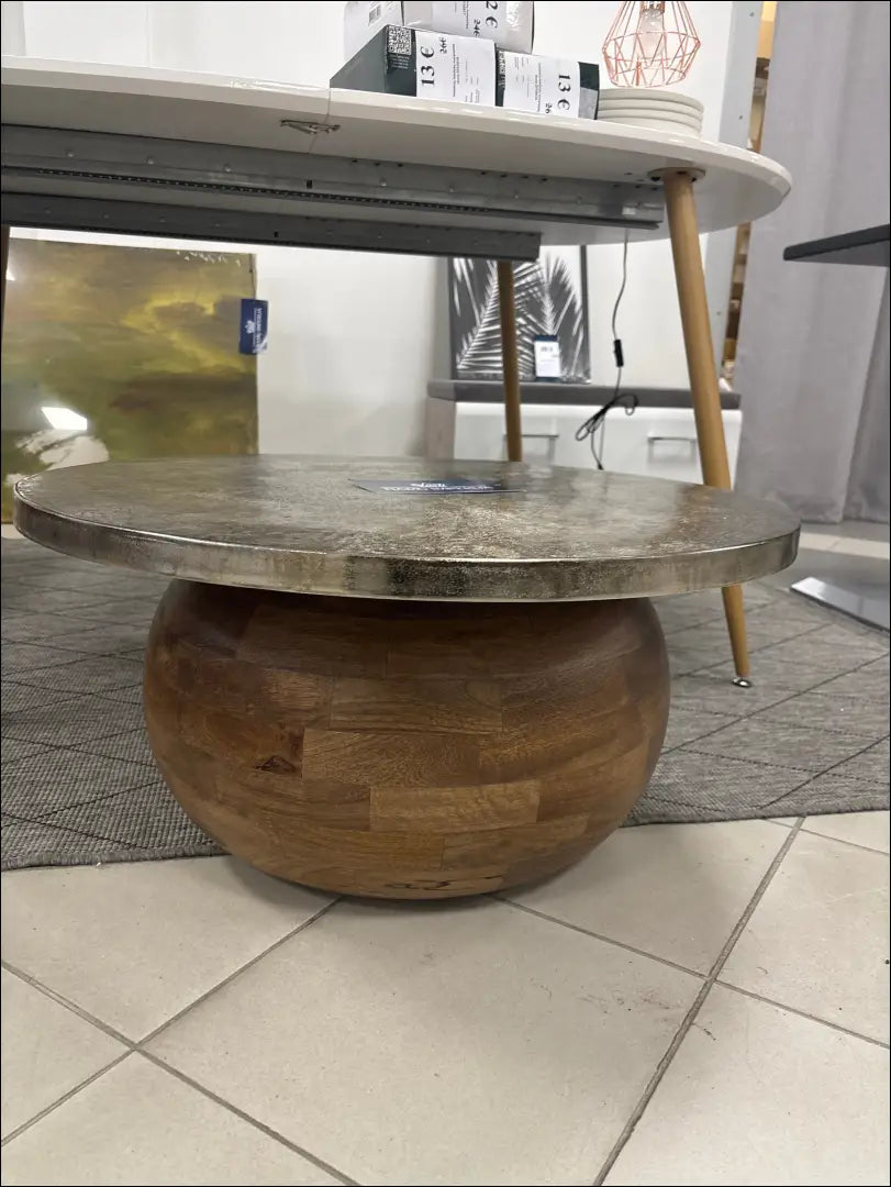 Kavos staliukas SI2000 - €140 Save 50% 100-200, __label:Pristatymas 1-2 d.d., color-ruda, color-sidabrine,