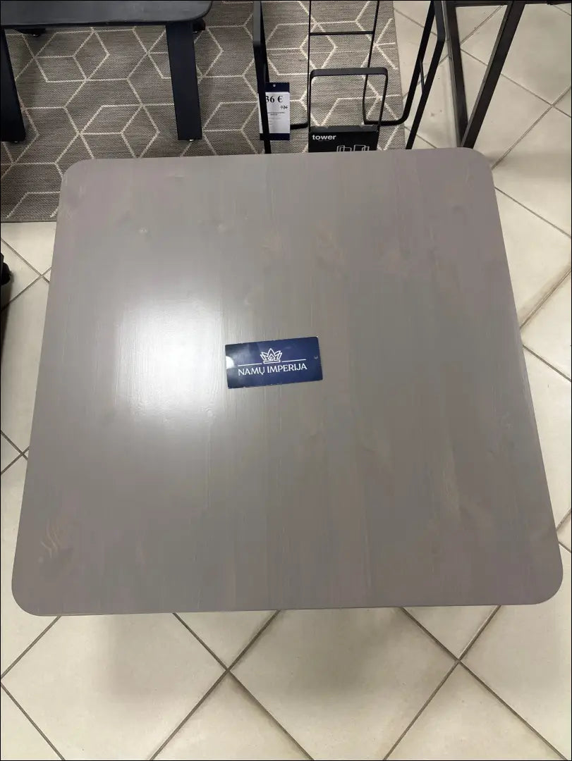 Kavos staliukas SI2010 - €90 Save 50% 50-100, __label:Pristatymas 1-2 d.d., color-pilka, color-sidabrine,