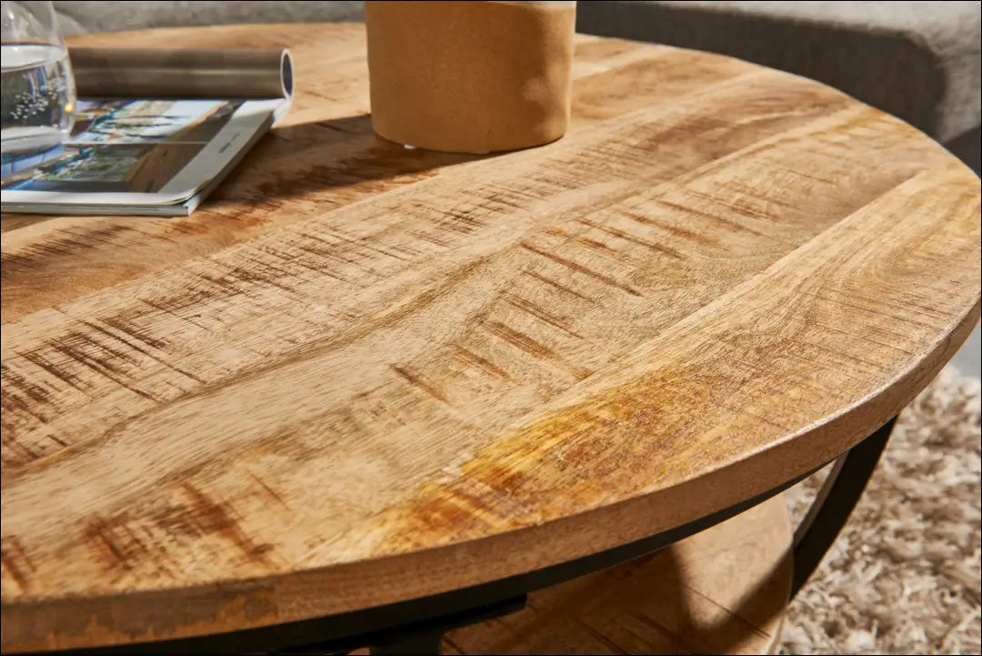 Kavos staliukas SI2068 - €134 Save 50% 100-200, __label:Pristatymas 1-2 d.d., color-juoda, color-ruda, kavos-staliukai