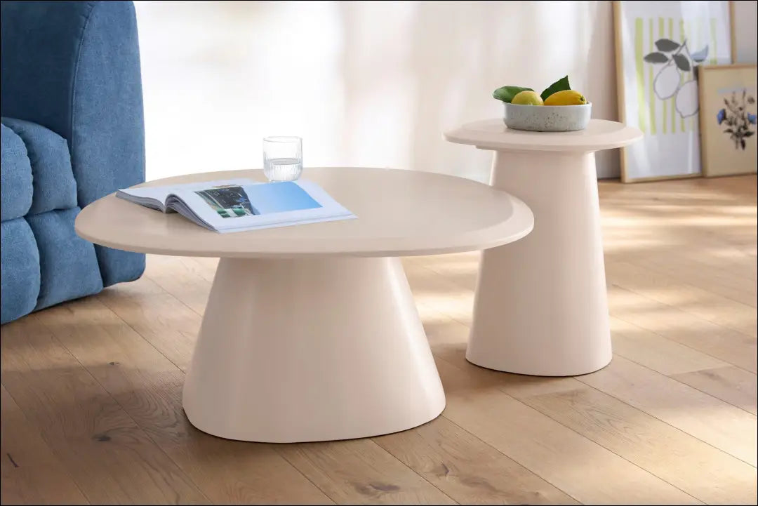 Kavos staliukas SI2288 - €210 Save 50% __label:Pristatymas 1-2 d.d., color-kremas, kavos-staliukai, material-mdf,