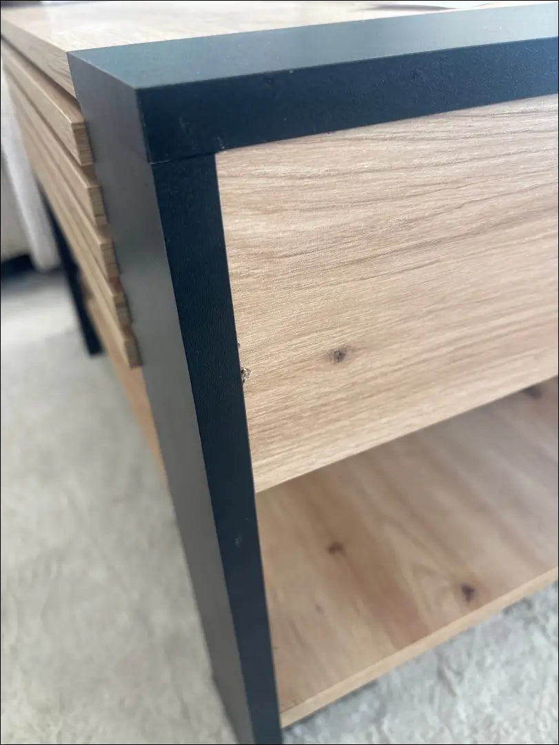 Kavos staliukas SI2353 - €99 Save 55% 50-100, __label:Pristatymas 1-2 d.d., color-juoda, color-ruda, material-mdf