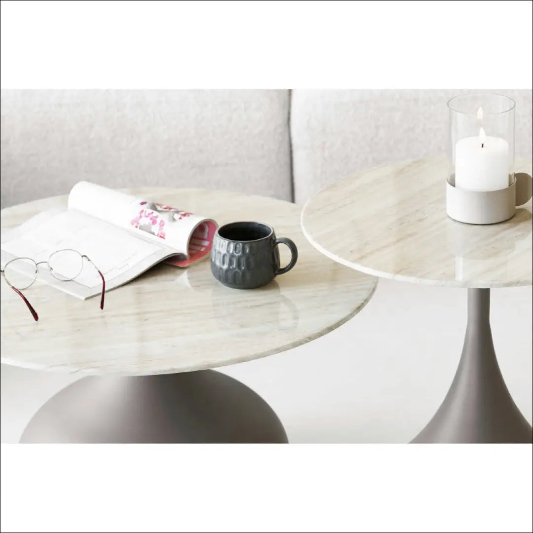 Kavos staliukas SI2397 - €162 Save 10% 100-200, __label:Pristatymas 1-2 d.d., color-ruda, color-smelio, kavos-staliukai