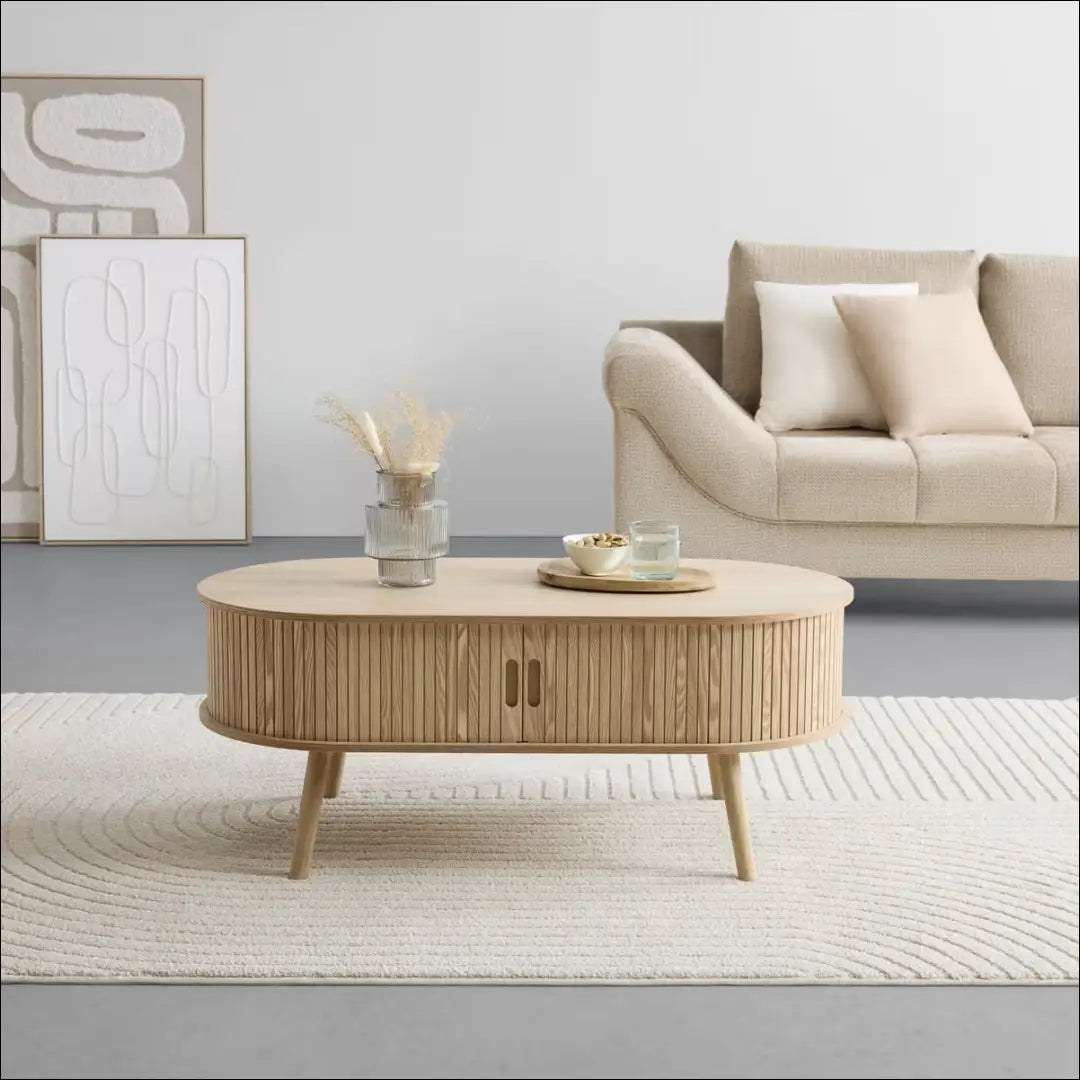 Kavos staliukas SI2422 - €30 Save 80% 25-50, __label:Pristatymas 1-2 d.d., color-ruda, material-mdf, pazeistas Grožio