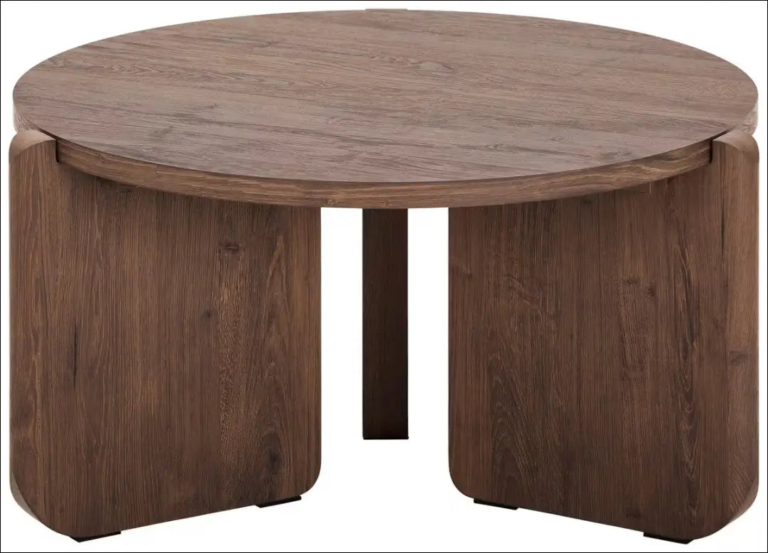 Kavos staliukas SI2438 - €40 Save 70% 25-50, __label:Pristatymas 1-2 d.d., color-ruda, material-mdf, pazeistas Grožio