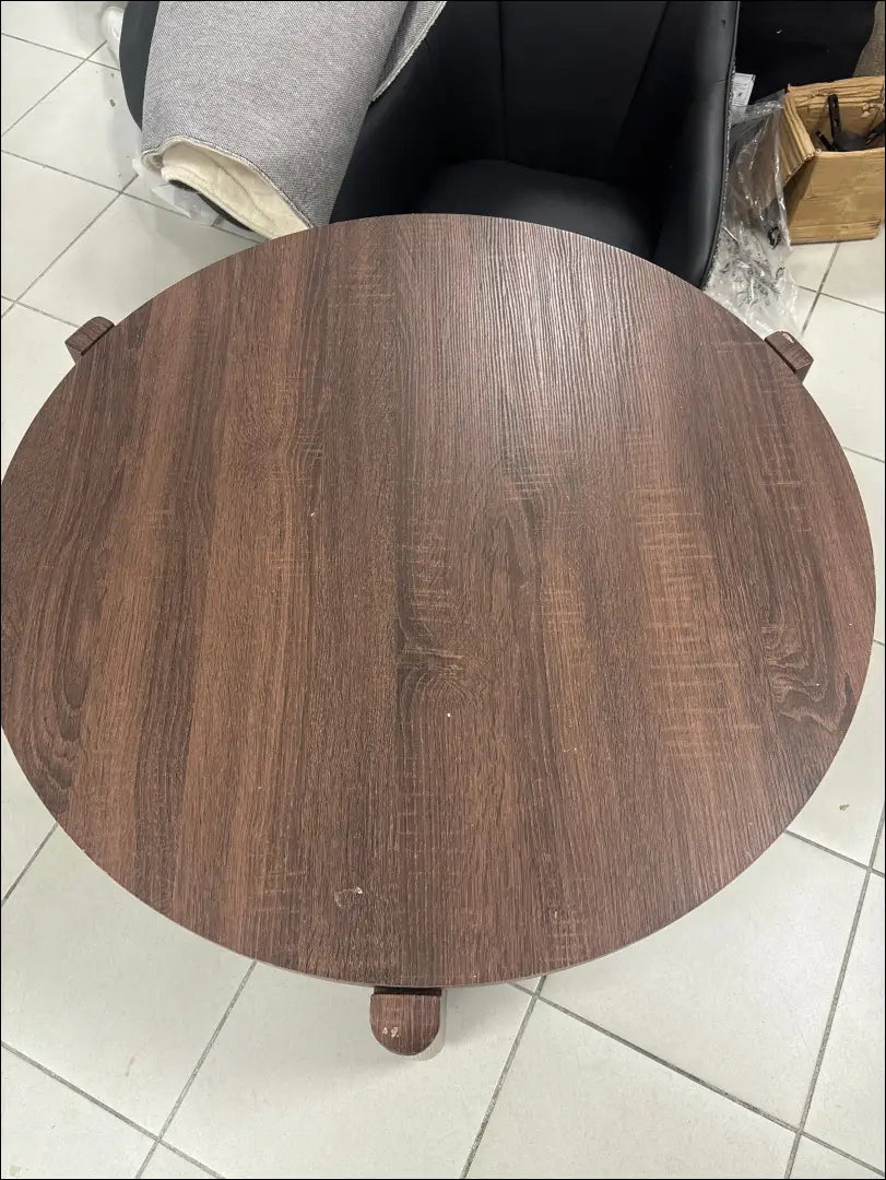 Kavos staliukas SI2438 - €40 Save 70% 25-50, __label:Pristatymas 1-2 d.d., color-ruda, material-mdf, pazeistas Grožio