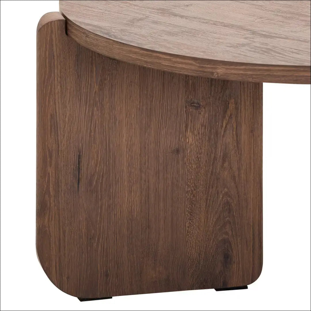Kavos staliukas SI2438 - €40 Save 70% 25-50, __label:Pristatymas 1-2 d.d., color-ruda, material-mdf, pazeistas Grožio