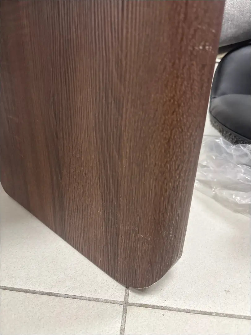 Kavos staliukas SI2438 - €40 Save 70% 25-50, __label:Pristatymas 1-2 d.d., color-ruda, material-mdf, pazeistas Grožio