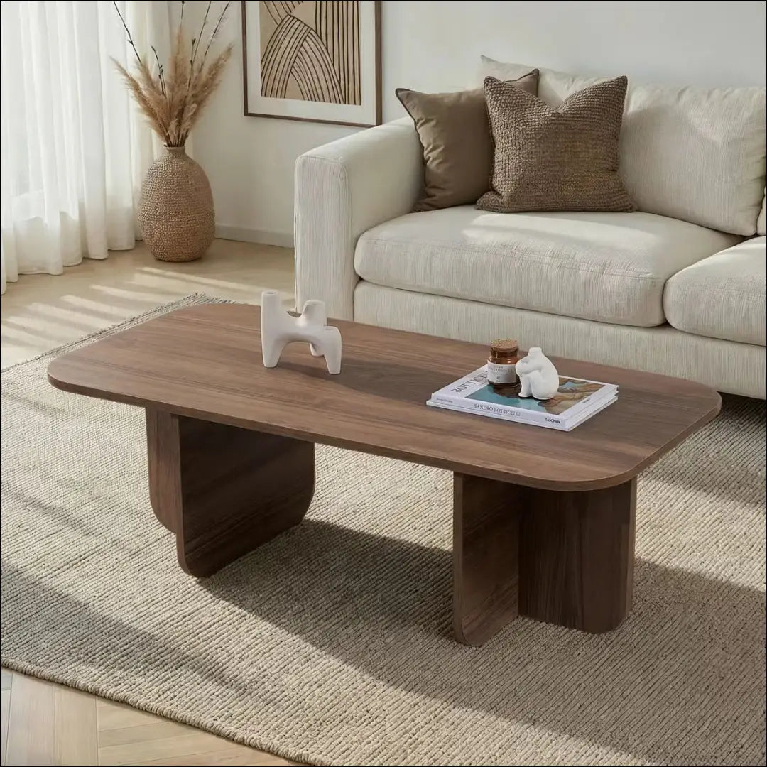 Kavos staliukas SI2468 - €40 Save 70% 25-50, __label:Pristatymas 1-2 d.d., color-ruda, material-mediena, pazeistas