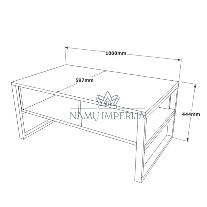 Kavos staliukas SI627 - €65 Save 65% 50-100, __label:Pristatymas 1-2 d.d., kavos-staliukai, material-mediena,