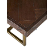 Įkelti vaizdą į galerijos rodinį, Kavos staliukas SI802 - color-auksine, color-ruda,
