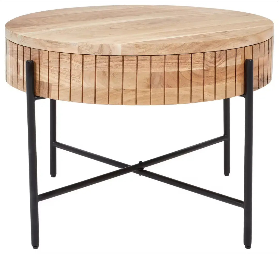 Kavos staliukas su daiktadėže SI2459 - €145 Save 50% 100-200, __label:Pristatymas 1-2 d.d., color-juoda, color-ruda,