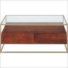 Laadige pilt üles galeriivaatesse Kavos staliukas su stalčiais SI820 - €210 Save 65% color-auksine, color-ruda, kavos-staliukai,
