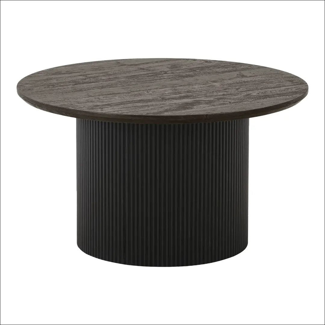 Kavos staliukas tamsiai rudas ø80x45 cm RD478 - €235 Save 15% Coffee tables, nordic, over-200, Tamsiai ruda, uzsakomi