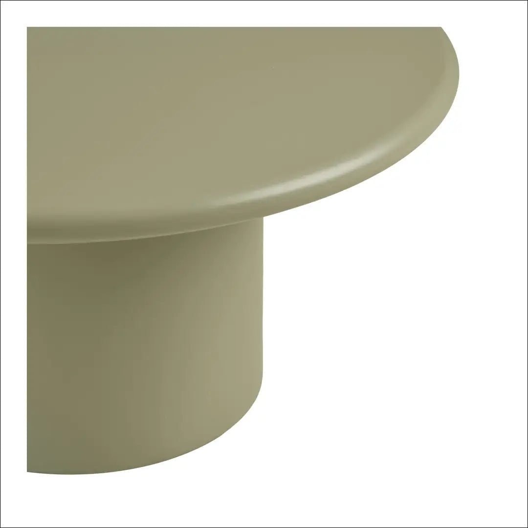 Kavos staliukas žalias ø80x40 cm RD367 - €324 Save 15% Coffee tables, nordic, over-200, uzsakomi, uzsakomi kavos Virš