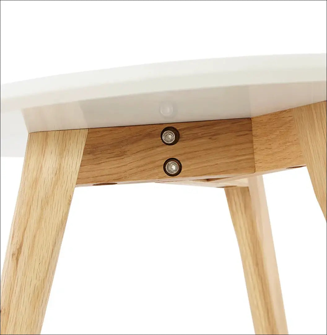 Kavos staliukų komplektas (2vnt) SI1889 - €65 Save 50% 50-100, __label:Pristatymas 1-2 d.d., color-balta, color-ruda,