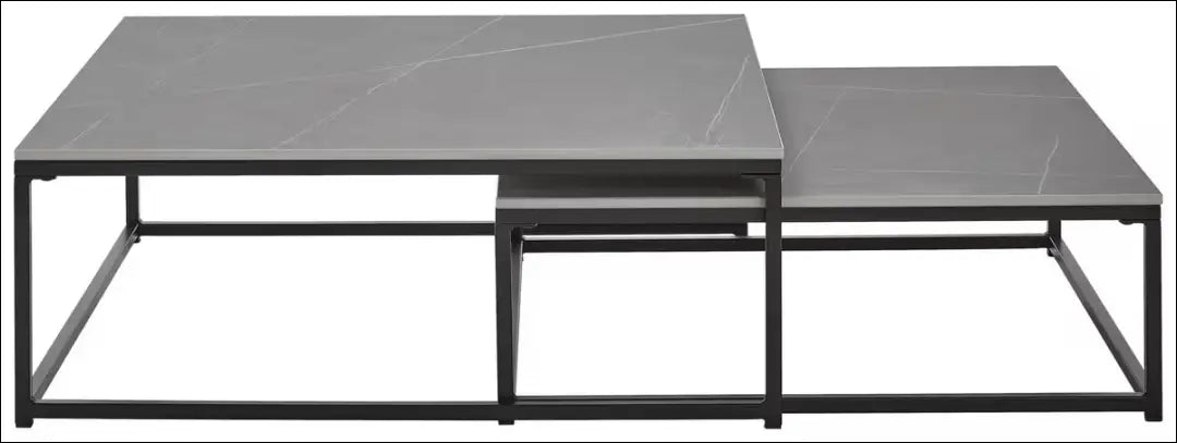 Kavos staliukų komplektas (2vnt) SI2219 - €160 Save 50% 100-200, __label:Pristatymas 1-2 d.d., color-juoda,