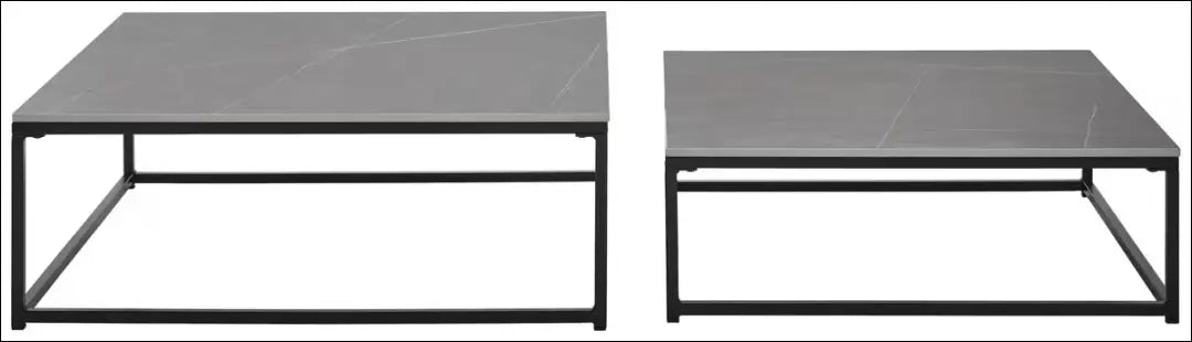 Kavos staliukų komplektas (2vnt) SI2219 - €160 Save 50% 100-200, __label:Pristatymas 1-2 d.d., color-juoda,