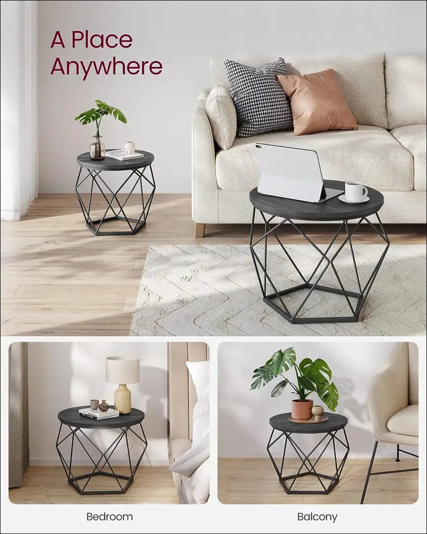 Kavos staliukų komplektas 2vnt SM497 - €95 Save 40% 50-100, __label:Pristatymas 5-14 d.d., kavos-staliukai, notouch30,