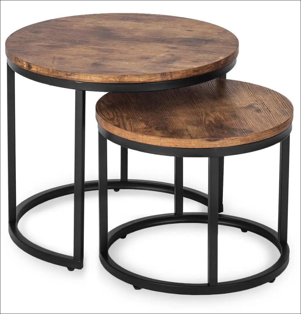 Kavos staliukų rinkinys iš MDF ąžuolo spalvos TE081 - €82 Save 15% 50-100, __label:Pristatymas 5-14 d.d., elite,