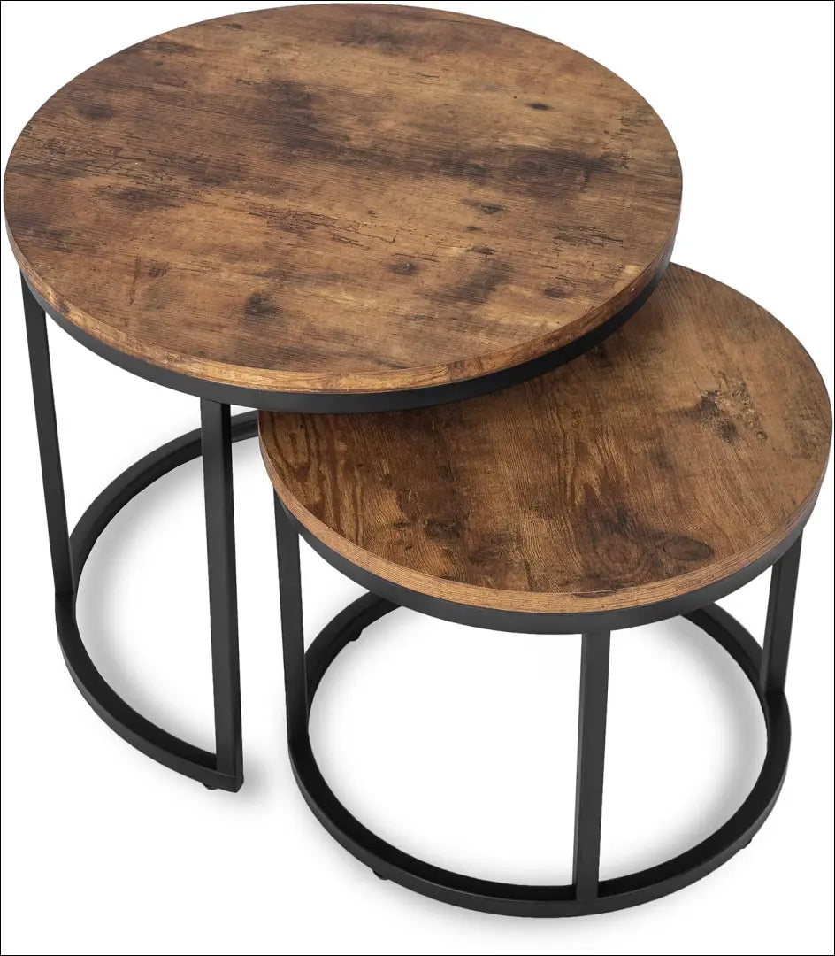 Kavos staliukų rinkinys iš MDF ąžuolo spalvos TE081 - €82 Save 15% 50-100, __label:Pristatymas 5-14 d.d., elite,