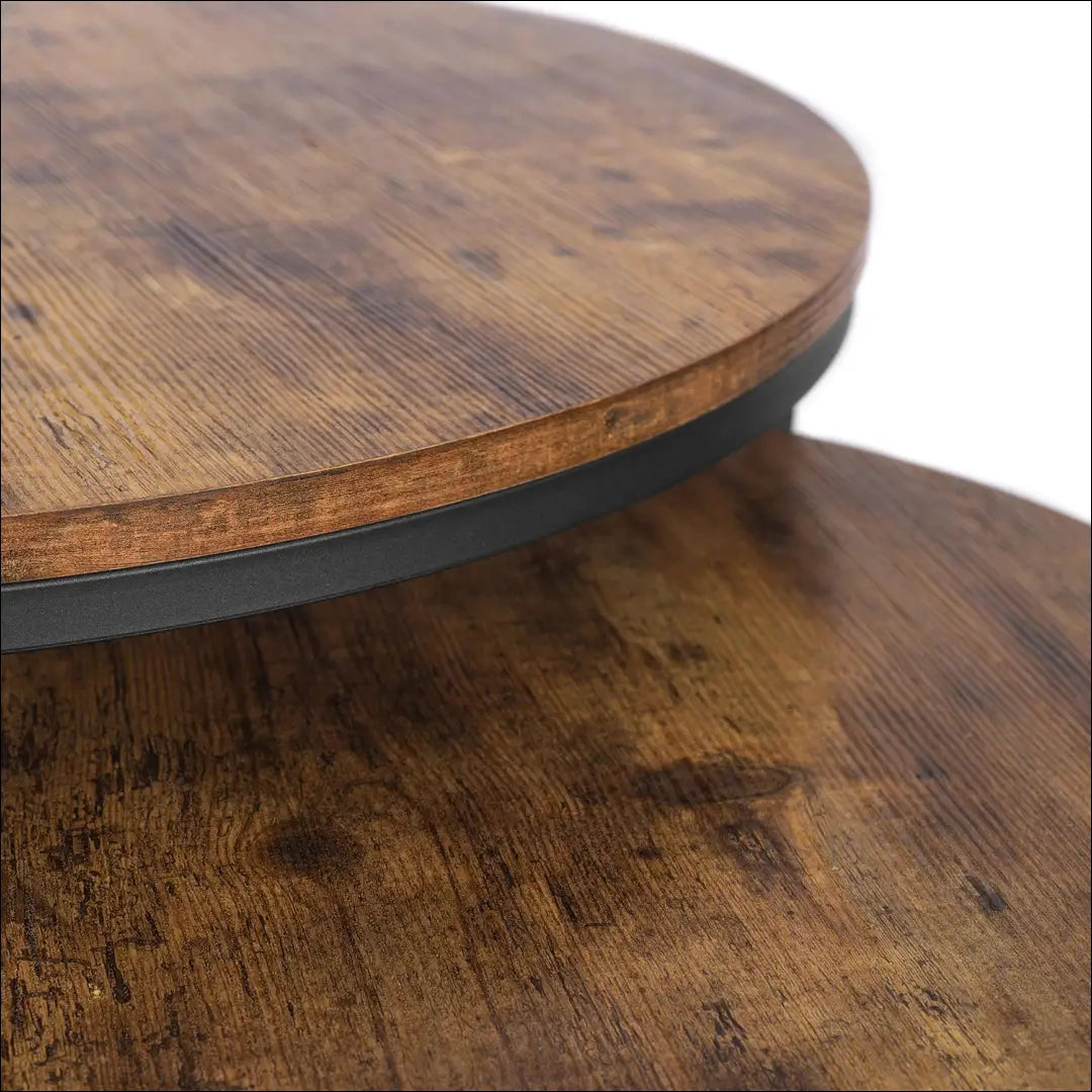 Kavos staliukų rinkinys iš MDF ąžuolo spalvos TE128 - €114 Save 15% 100-200, __label:Pristatymas 5-14 d.d., elite,