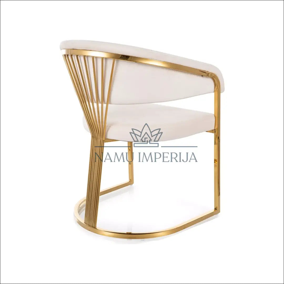 Kėdė AL015 - __label:Pristatymas 5-14 d.d., color-auksine, color-kremas, color-smelio, kedes-valgomojo Virš €200