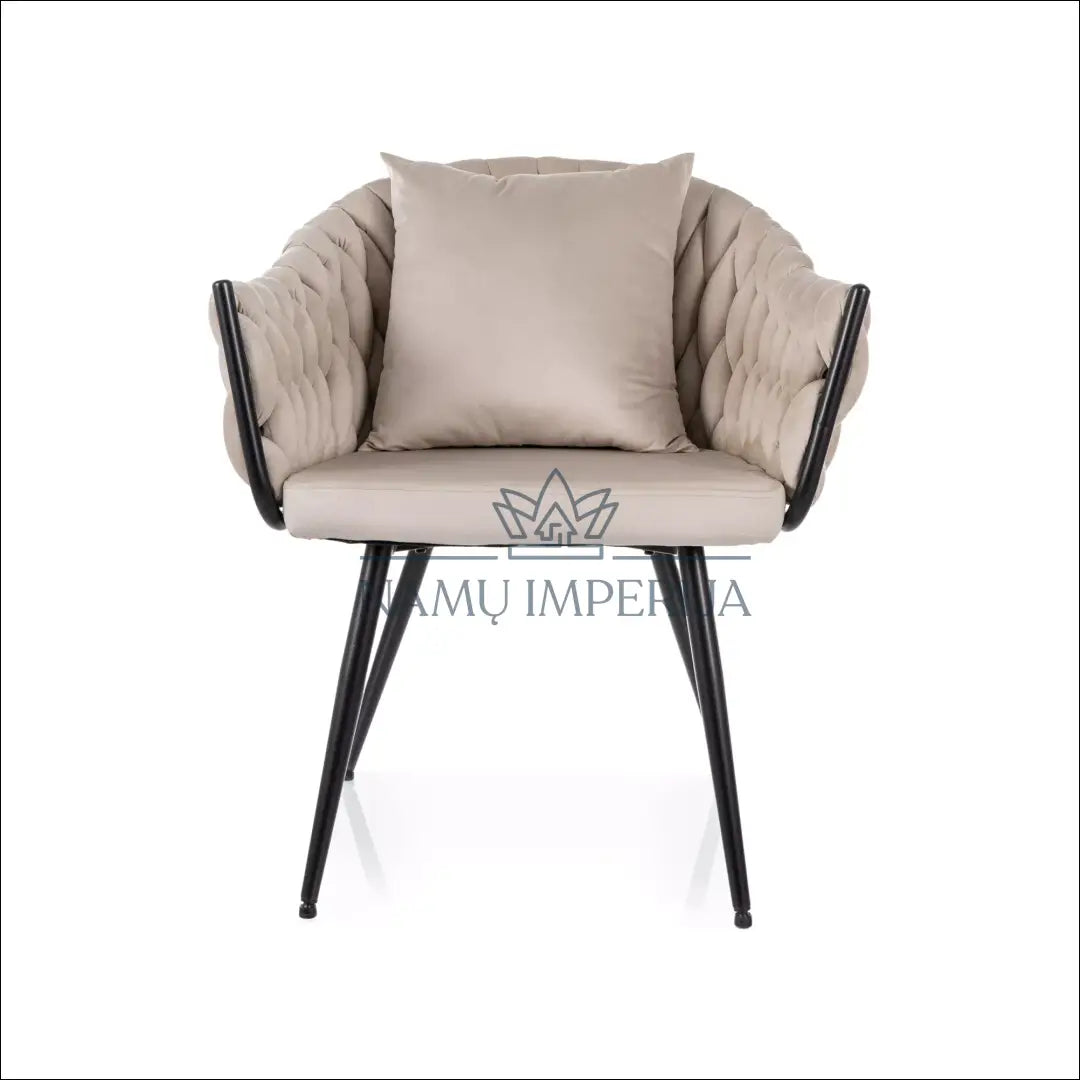 Kėdė AL018 - 100-200, __label:Pristatymas 5-14 d.d., color-kremas, color-pilka, color-ruda €100 to €200 Armchairs