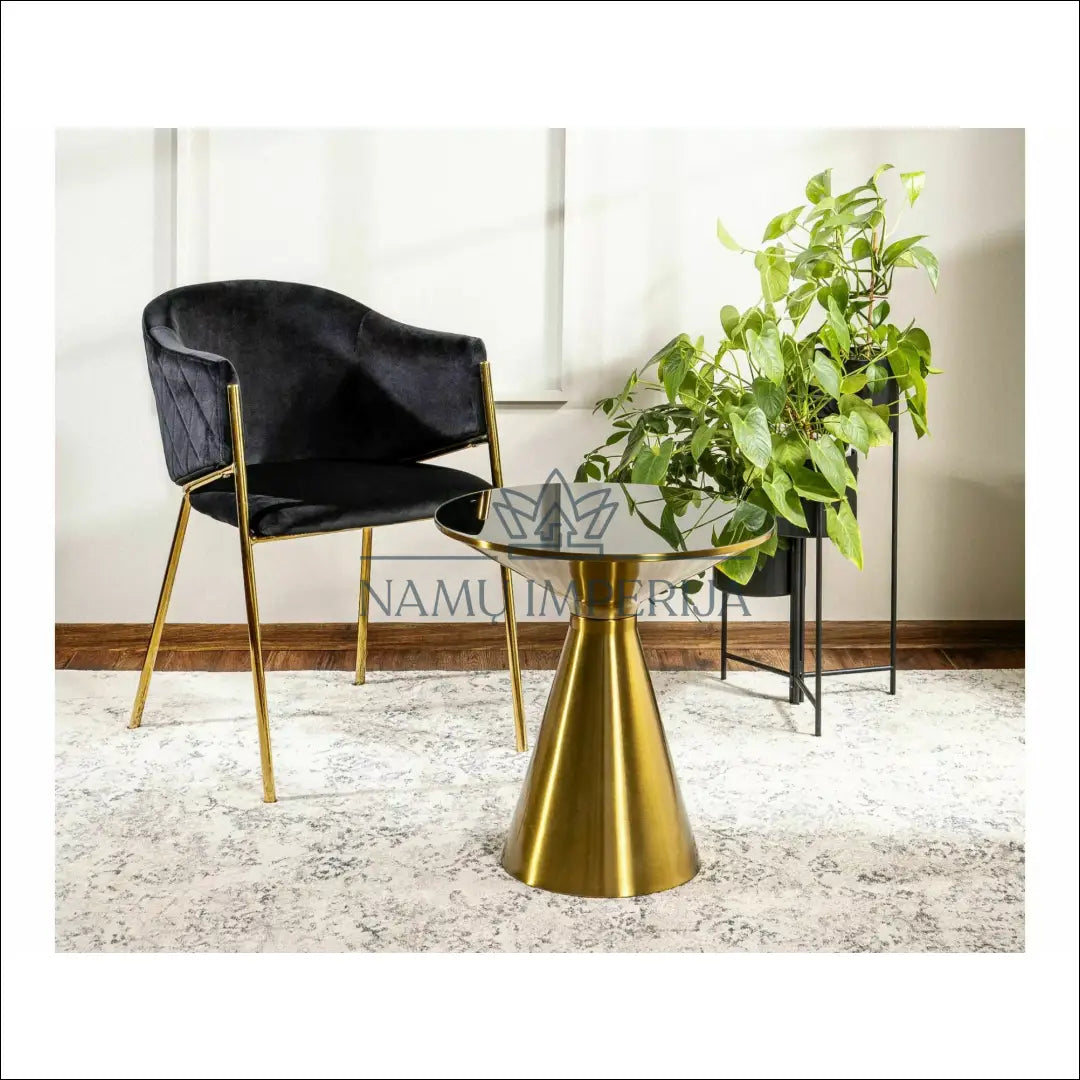Kėdė AL020 - 100-200, 50-100, __label:Pristatymas 5-14 d.d., color-juoda, color-pilka €50 to €100 Kitchen & Dining Room