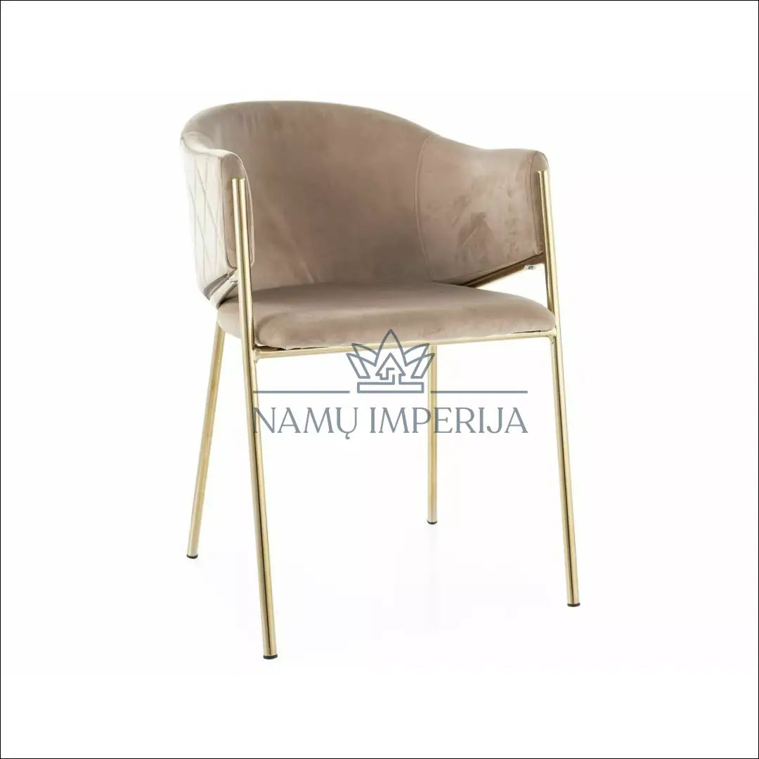 Kėdė AL020 - €105 Save 20% 100-200, 50-100, __label:Pristatymas 5-14 d.d., color-juoda, color-pilka Smėlio + auksinės