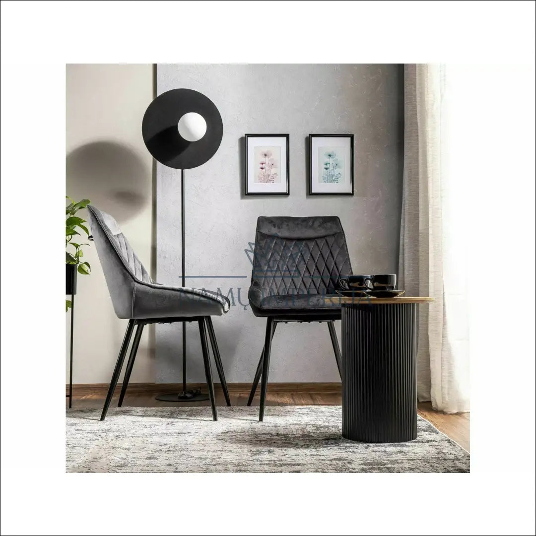 Kėdė AL022 - 50-100, __label:Pristatymas 5-14 d.d., color-juoda, color-melyna, color-pilka €50 to €100 Kitchen & Dining