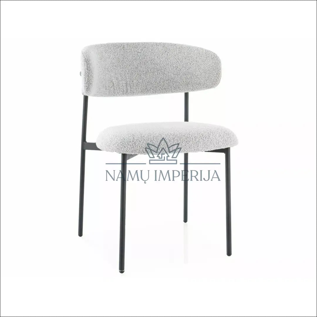 Kėdė AL025 - €80 Save 20% 50-100, __label:Pristatymas 5-14 d.d., boucle, color-kremas, color-pilka Kremas €50 to €100