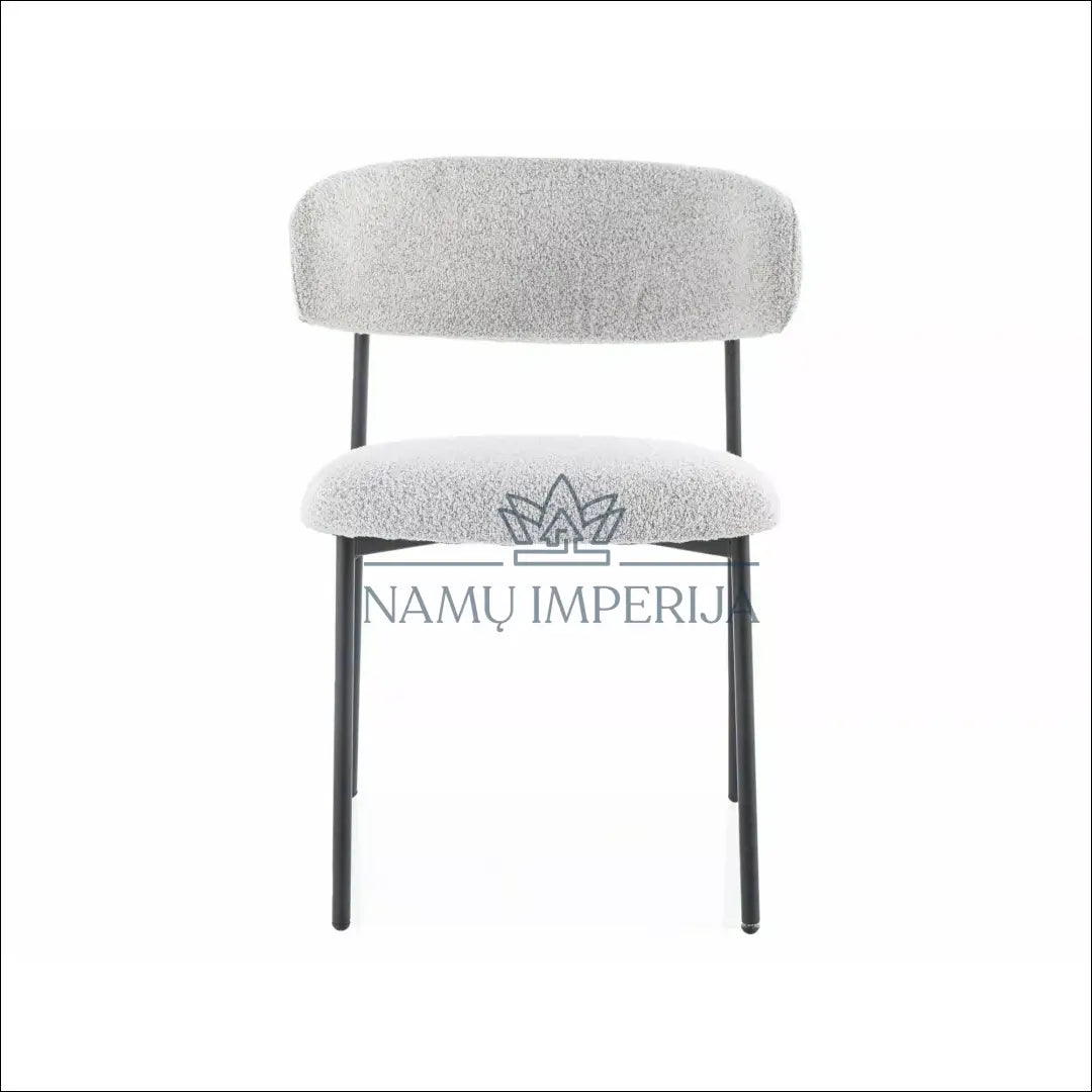 Kėdė AL025 - 50-100, __label:Pristatymas 5-14 d.d., boucle, color-kremas, color-pilka €50 to €100 Kitchen & Dining Room