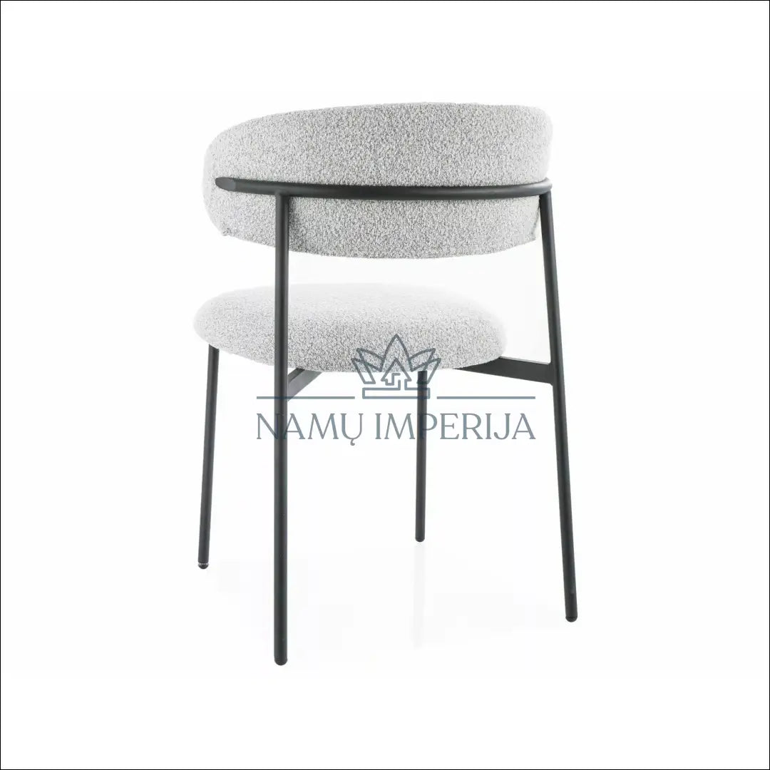 Kėdė AL025 - 50-100, __label:Pristatymas 5-14 d.d., boucle, color-kremas, color-pilka €50 to €100 Kitchen & Dining Room