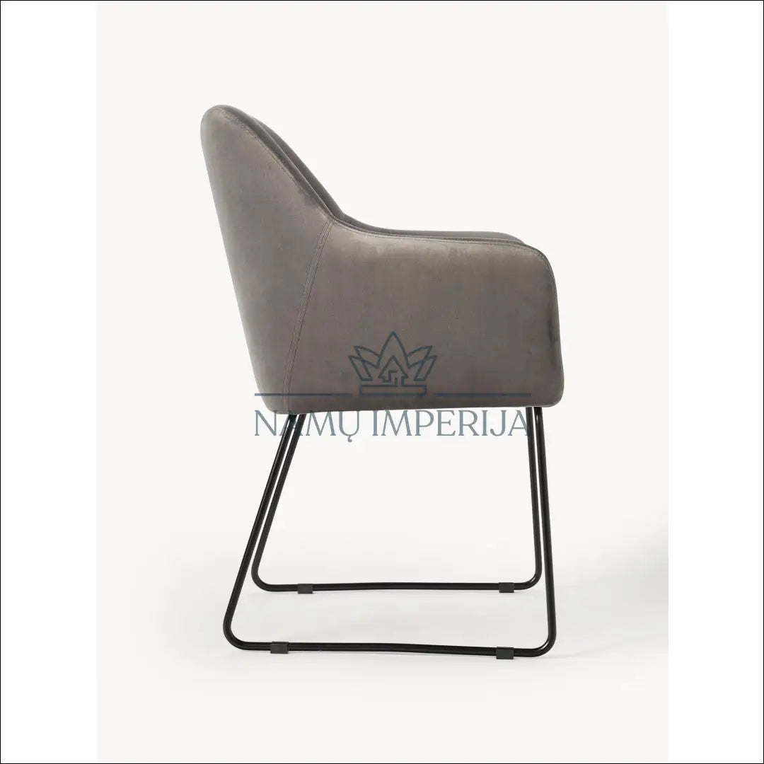 Kėdė/fotelis VI468 - €101 Save 65% 100-200, __label:Pristatymas 1-2 d.d., color-pilka, foteliai, kedes-valgomojo €100