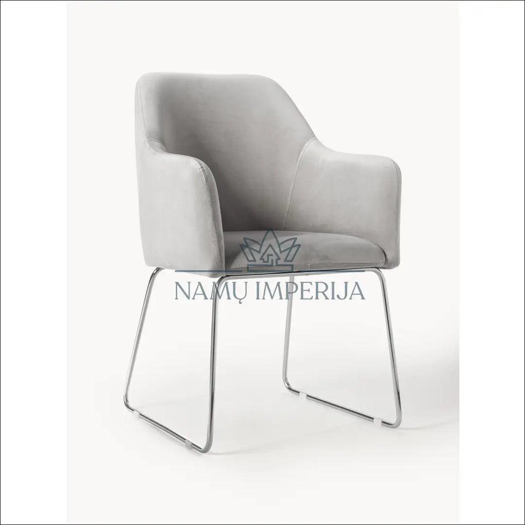 Kėdė/fotelis VI474 - €116 Save 60% 100-200, color-pilka, foteliai, kedes-valgomojo, material-aksomas Aksomas VI468