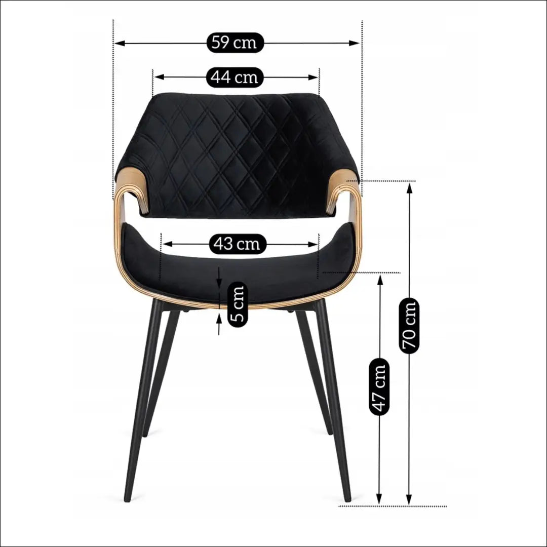 Kėdė juoda/auksinio ąžuolo aksomas TE1472 - €141.74 Save 15% __label:Pristatymas 5-14 d.d., Newelite Naujausi produktai