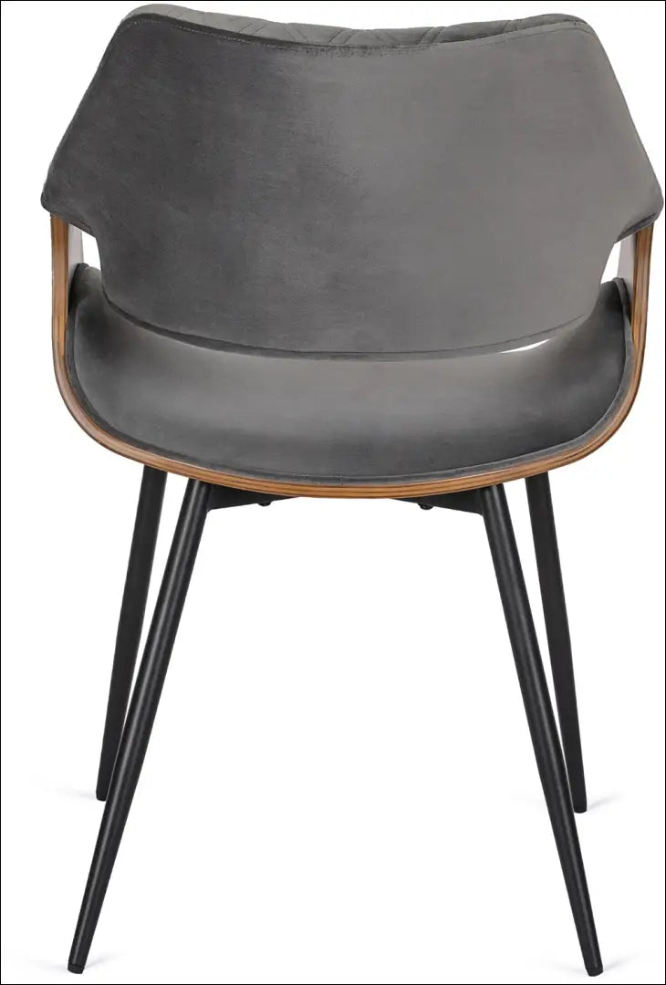 Kėdė pilka/riešutmedžio spalvos aksomas TE1471 - €141.74 Save 15% __label:Pristatymas 5-14 d.d., Newelite Naujausi