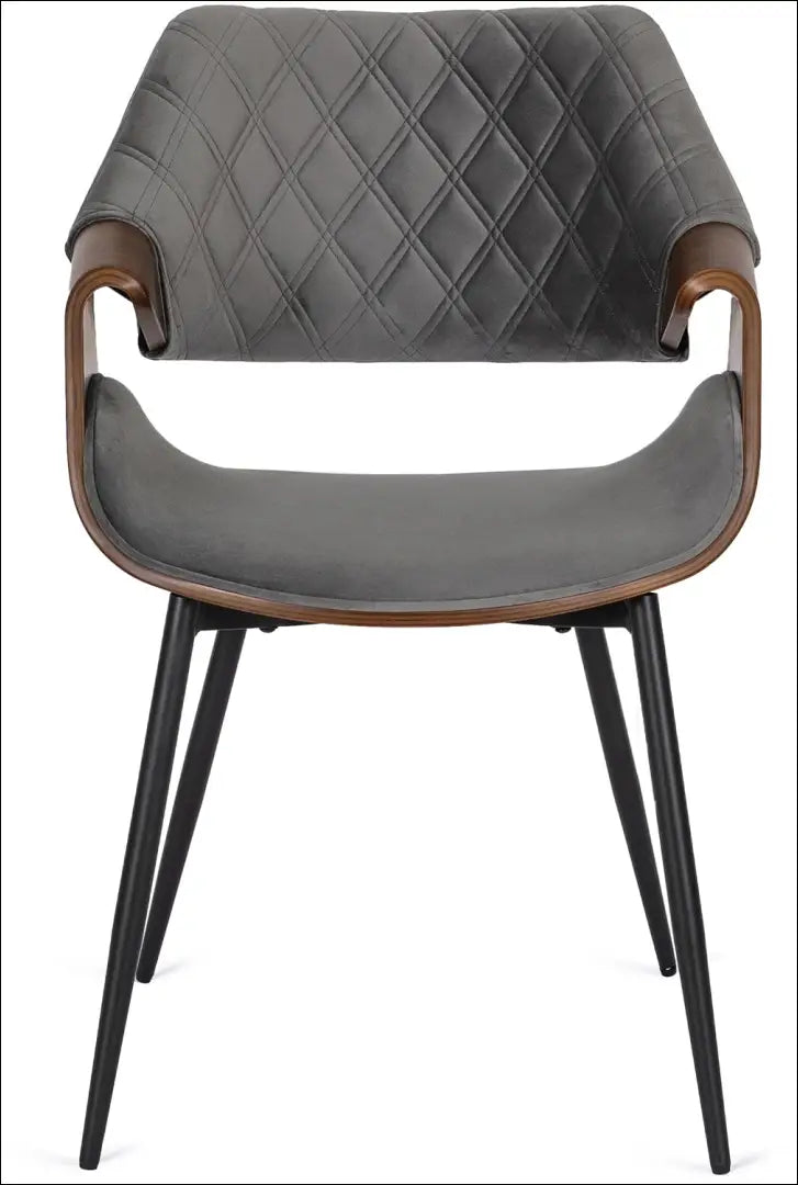 Kėdė pilka/riešutmedžio spalvos aksomas TE1471 - €141.74 Save 15% __label:Pristatymas 5-14 d.d., Newelite Naujausi