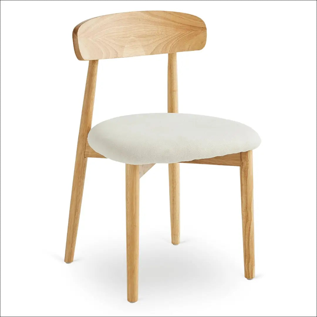 Kėdė su audiniu ąžuolo spalvos / smėlio TE763 - €67 Save 15% 50-100, __label:Pristatymas 5-14 d.d., elite, Krzesła,
