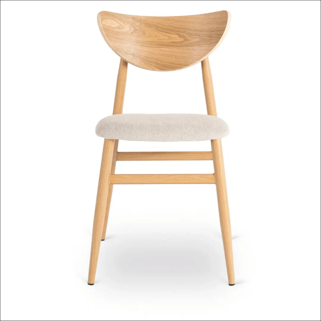 Kėdė su audiniu ąžuolo spalvos / smėlio TE894 - €58 Save 15% 50-100, __label:Pristatymas 5-14 d.d., elite, Krzesła,