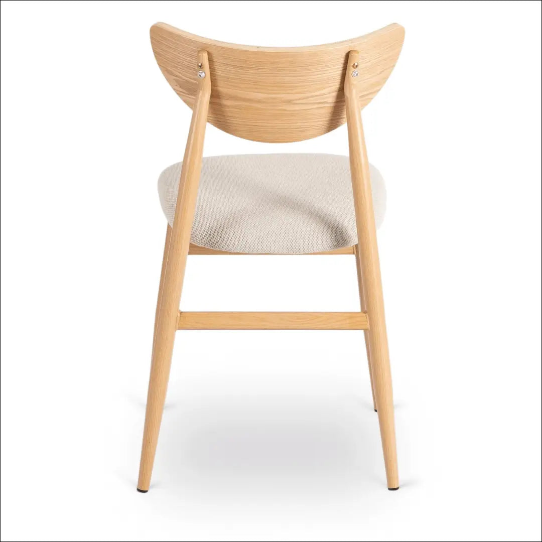 Kėdė su audiniu ąžuolo spalvos / smėlio TE894 - €58 Save 15% 50-100, __label:Pristatymas 5-14 d.d., elite, Krzesła,