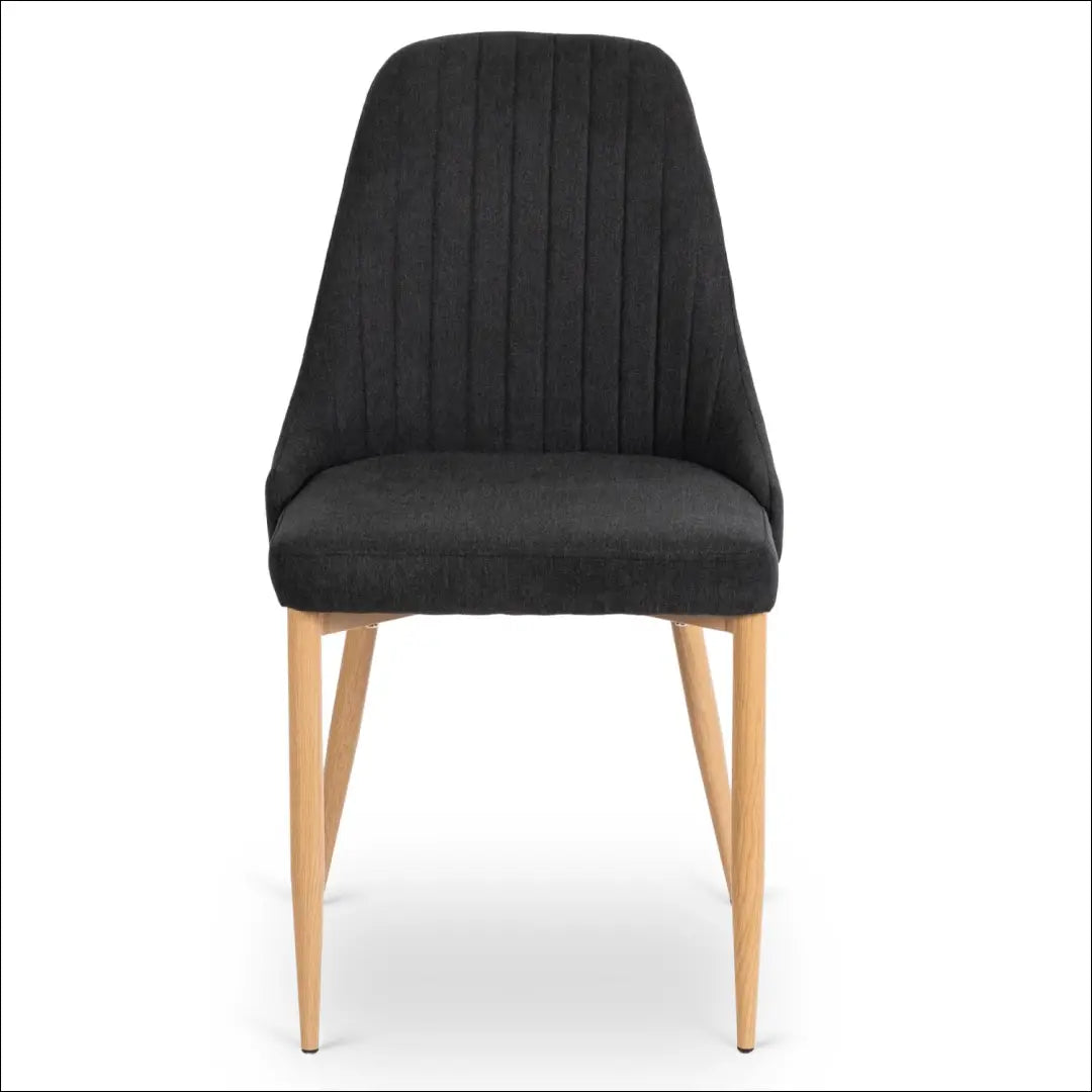 Kėdė su audiniu juodos spalvos TE334 - €60 Save 15% 50-100, __label:Pristatymas 5-14 d.d., elite, Krzesła, spalva-juoda