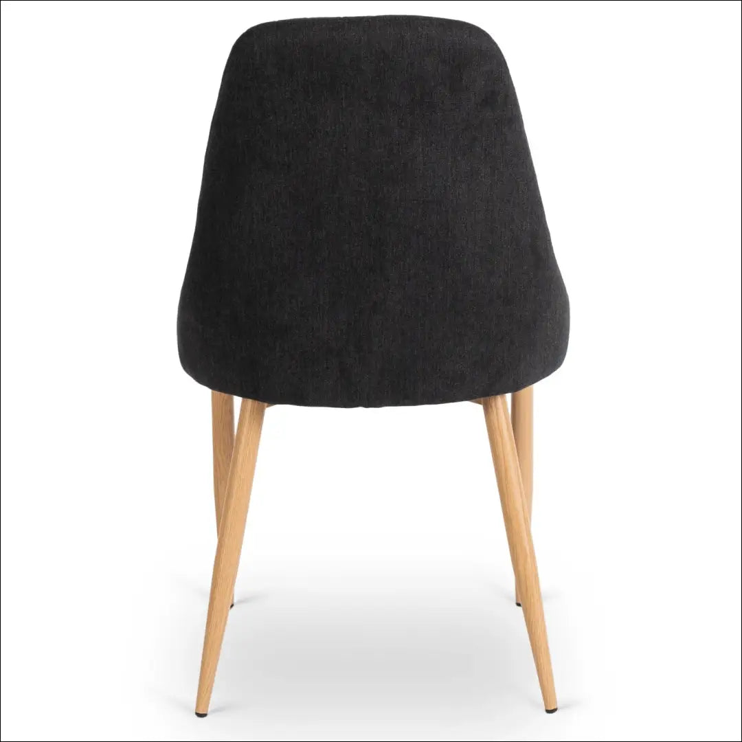 Kėdė su audiniu juodos spalvos TE334 - €60 Save 15% 50-100, __label:Pristatymas 5-14 d.d., elite, Krzesła, spalva-juoda
